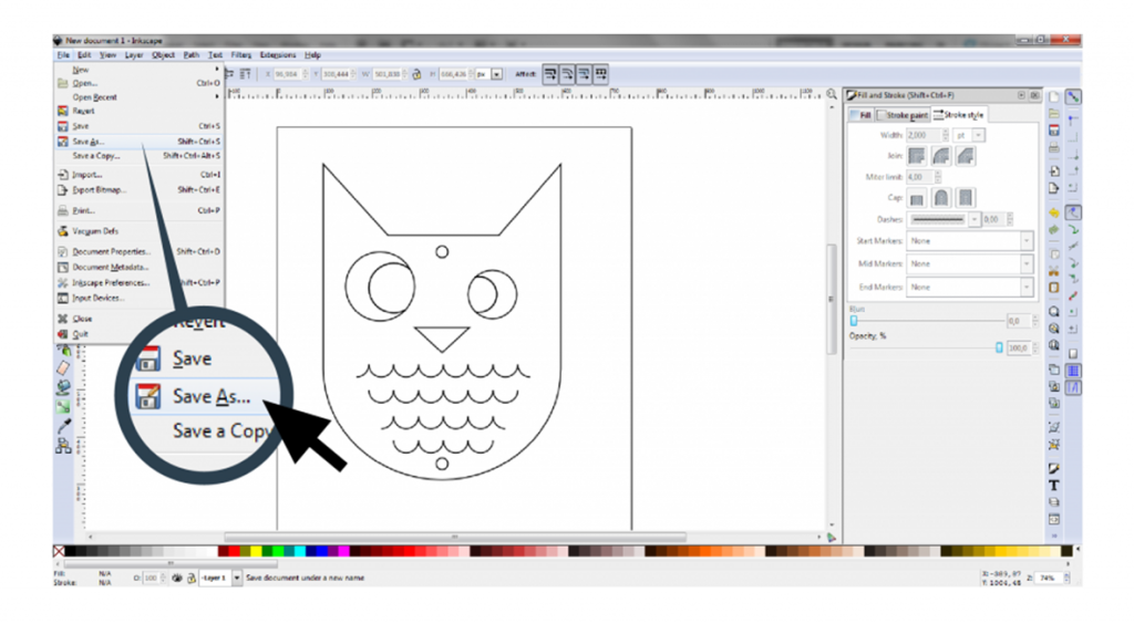 inkscape guide